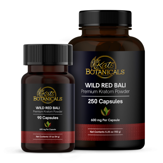 WILD RED BALI KRATOM CAPSULES
