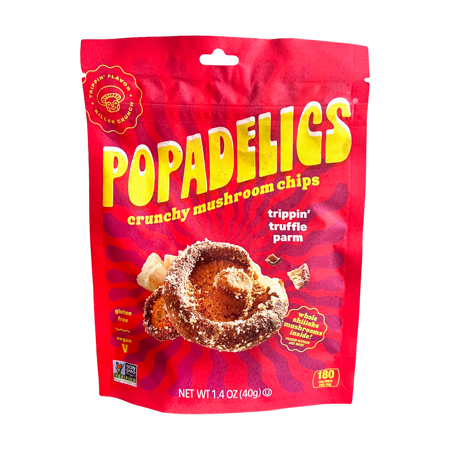 Popadelics Crunchy Mushroom Chips