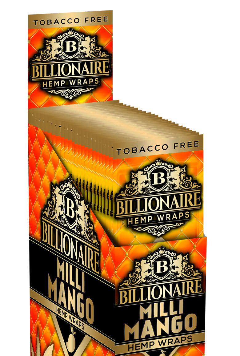 Billionaire Milli-Mango Hemp Wraps