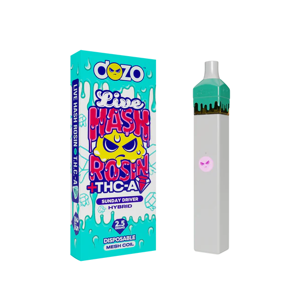 Dozo Live Hash Rosin THC-A Disposable