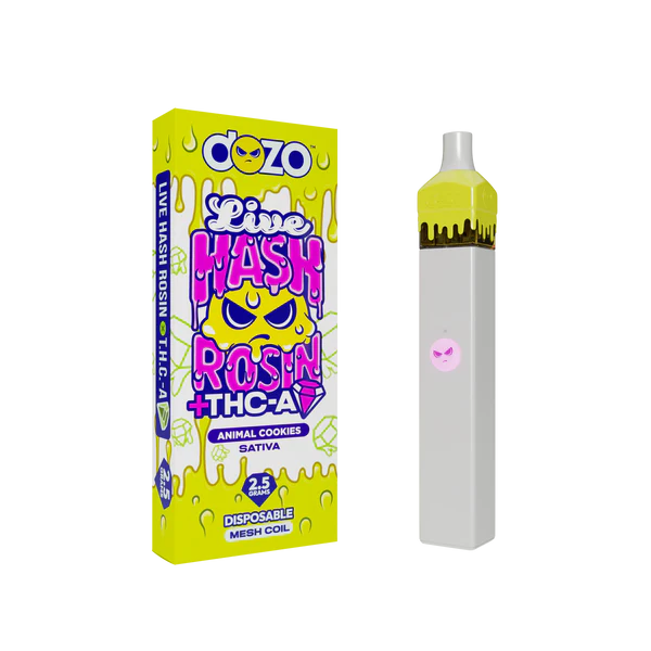 Dozo Live Hash Rosin THC-A Disposable