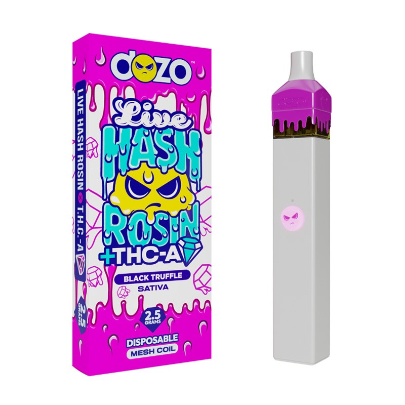 Dozo Live Hash Rosin THC-A Disposable