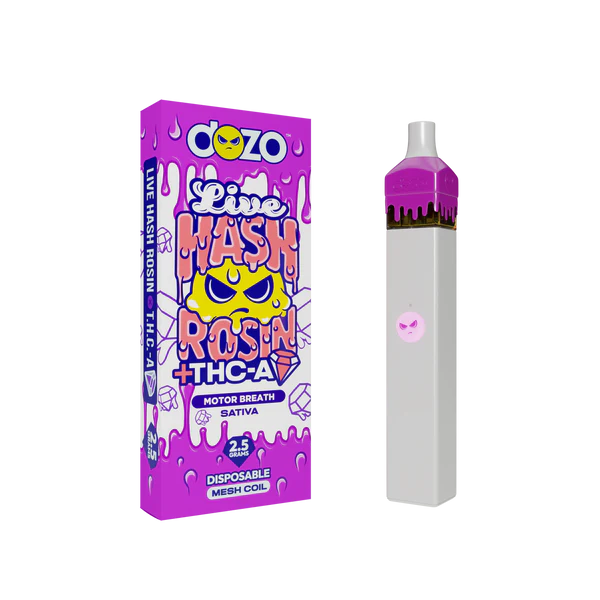 Dozo Live Hash Rosin THC-A Disposable