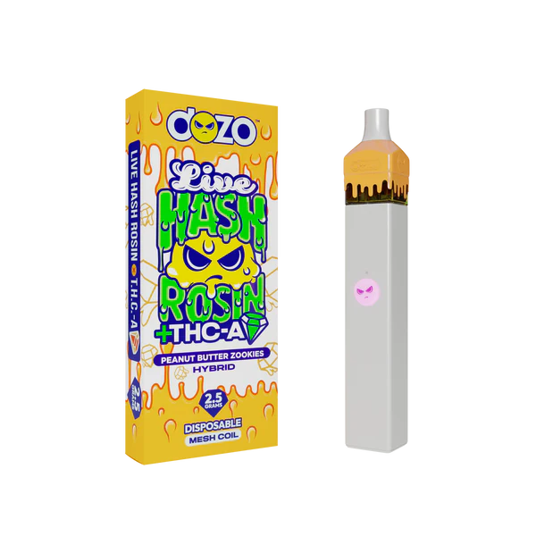 Dozo Live Hash Rosin THC-A Disposable
