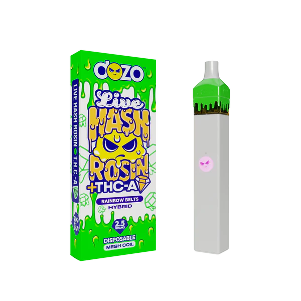 Dozo Live Hash Rosin THC-A Disposable