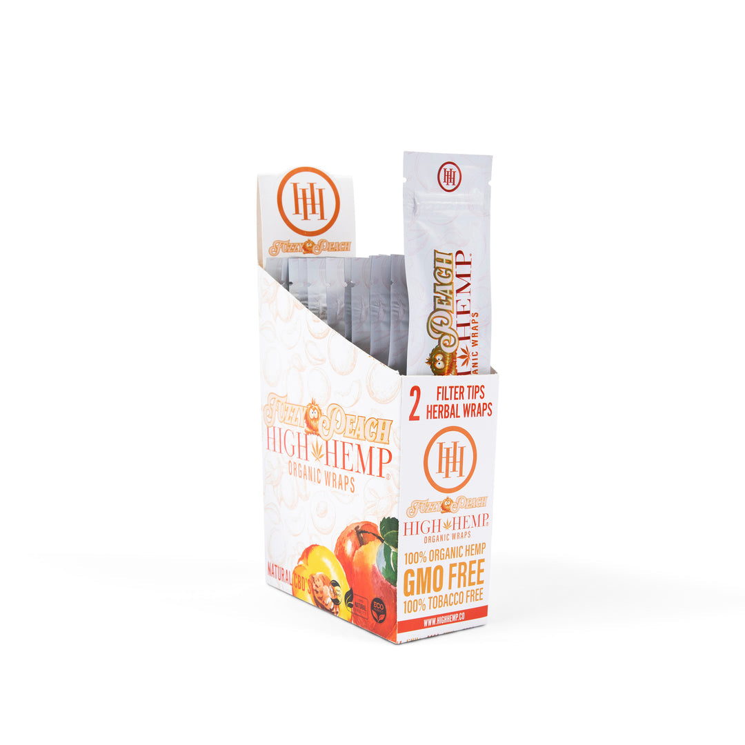 High Hemp Organic Hemp Wraps w/ tip (2 ea)