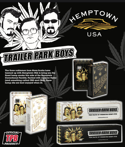 Hemp-Stix by Trailer Park Boys CBD Cigarettes