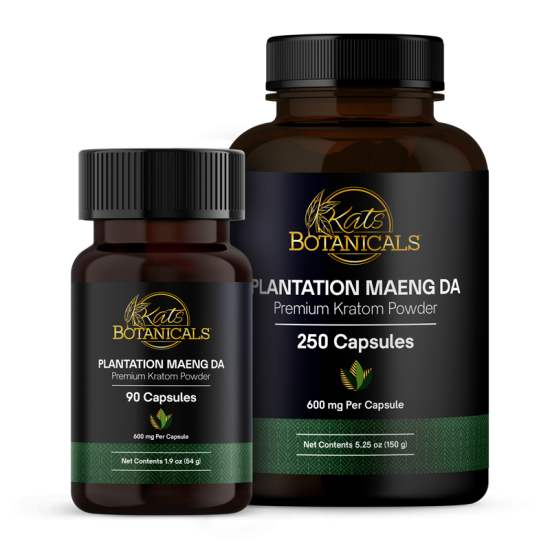 PLANTATION MAENG DA KRATOM CAPSULES