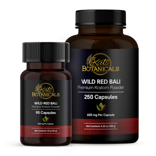 WILD RED BALI KRATOM CAPSULES