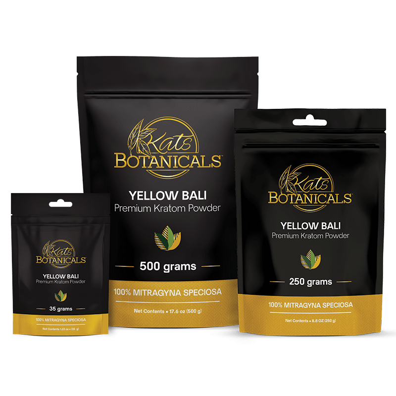 YELLOW BALI KRATOM POWDER