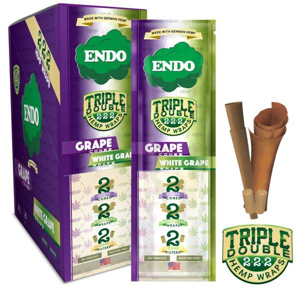 Endo Triple Double 2 Hemp Wrap