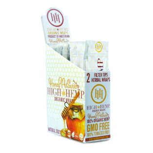 High Hemp Organic Hemp Wraps w/ tip (2 ea)