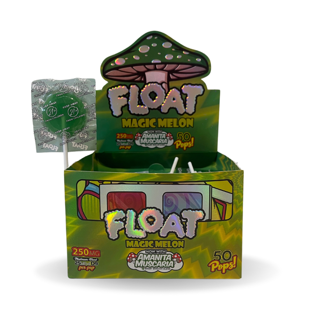 FLOAT POPS D9+Amanita (250mg)