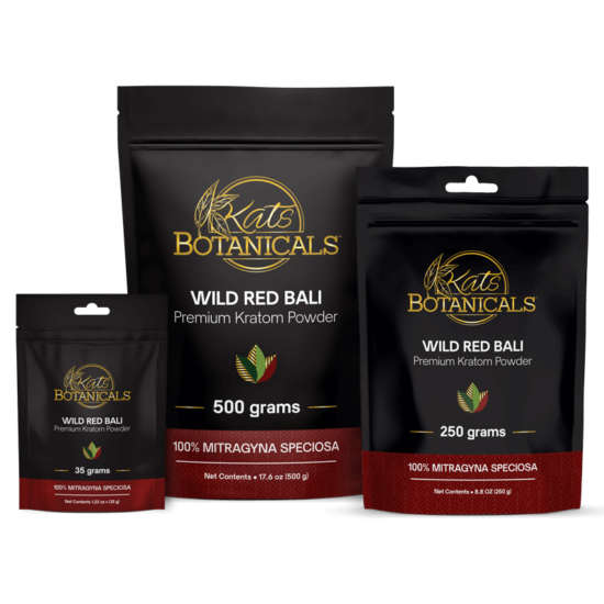 WILD RED BALI KRATOM POWDER