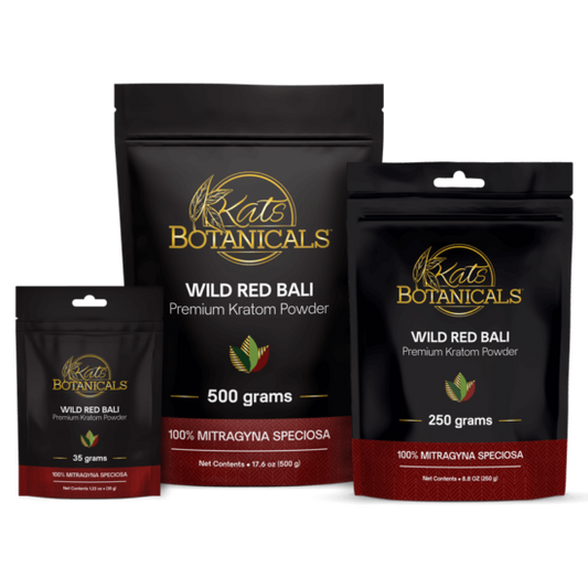 WILD RED BALI KRATOM POWDER