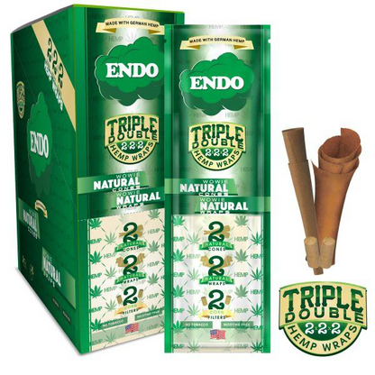 Endo Triple Double 2 Hemp Wrap