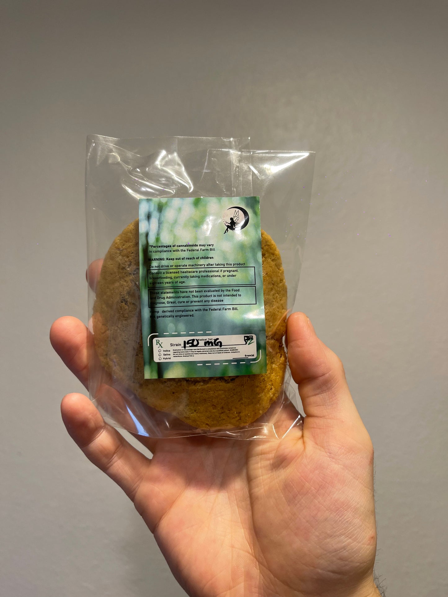 Chocolate Chip Cookie Edibles (150mg)