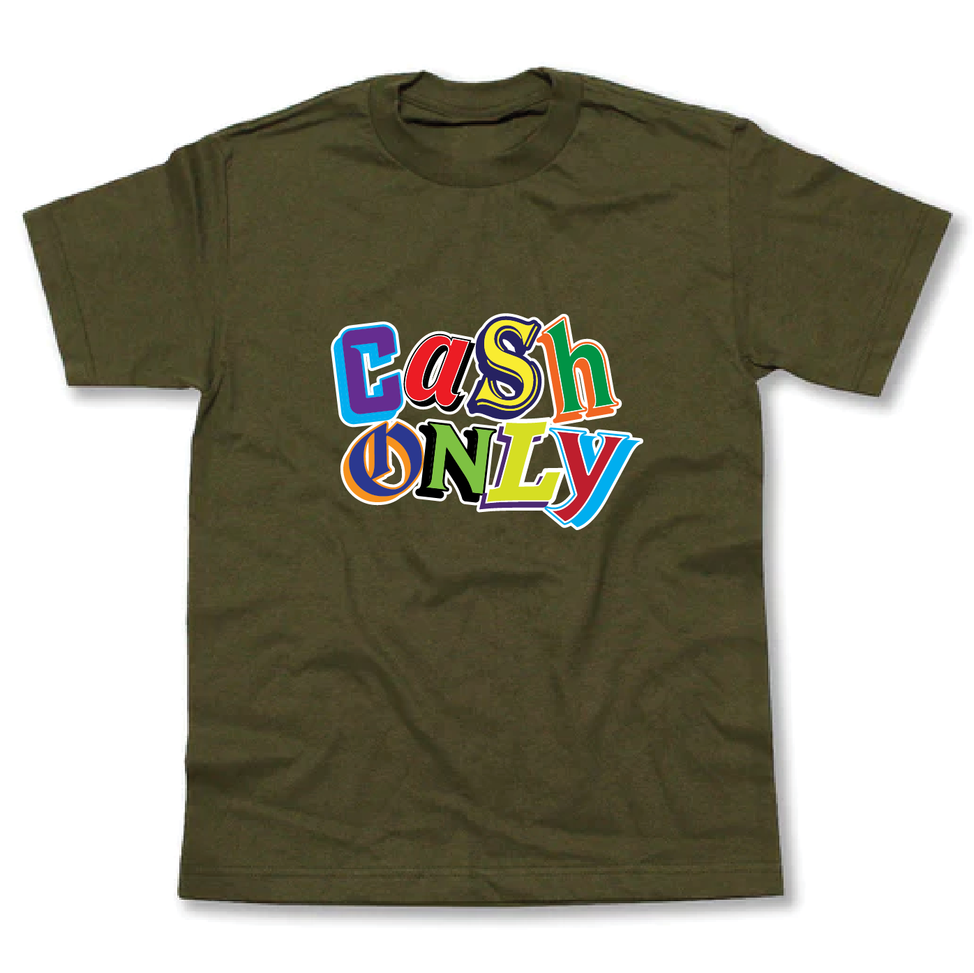 Cash only tee